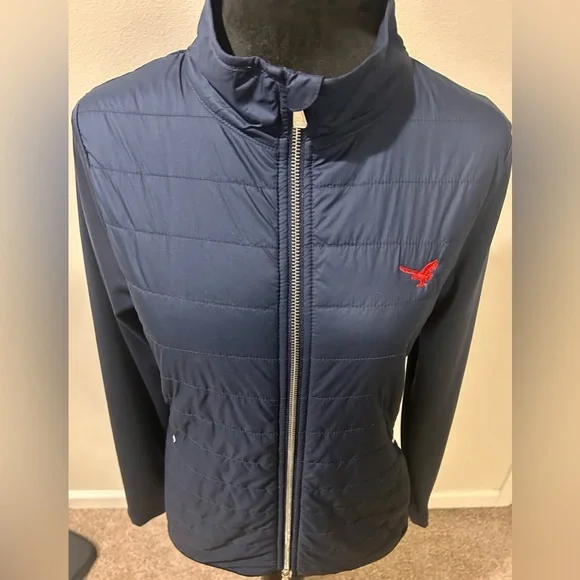 EUC PETER MILLAR Quilted Jacket in Navy Size Large - Picture 2 of 10